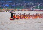 Aksi Penari Cilik Di Ujung Sampan Pacu Jalur Kembali Viral, Pemprov Riau Apresiasi Karena Berdampak Positif Ke Pariwisata