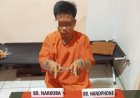 Nongkrong Di Los Pasar Tapung Bawa 19 Paket Sabu, Satresnarkoba Polres Kampar Tangkap Seorang Pemuda