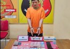Sita Barang Bukti 8,10 Gram, Polsek Rimba Melintang Tangkap Pengedar Sabu Di Kepenghuluan Seremban Jaya