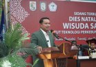 Hadiri Dies Natalies Ke 9 Kampus ITP2I, Wabup Pelalawan Dorong Perusahaan Prioritaskan Tenaga Kerja Lokal