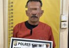 10 Hektare Lahan Desa Merangin Terbakar, Polres Kampar Berhasil Tangkap Seorang Pelaku