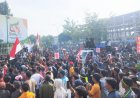 Tolak Relokasi Dari Kawasan TNTN, Ribuan Massa Kembali Geruduk Kantor Gubernur Riau Jilid II