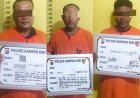 Bongkar Perambahan Hutan Lindung Di Tanjung Belit, Polsek Kampar Kiri Amankan 3 Orang Pelaku