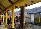 Kebakaran Hebat Landa SMKN 1 Teluk Kuantan, Sejumlah Ruang Kelas Dan Kantin Sekolah Hangus Terbakar
