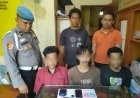 Bongkar Jaringan Narkoba Lintas Kabupaten, Polsek Sabak Auh Berhasil Amankan 3 Orang Pelaku