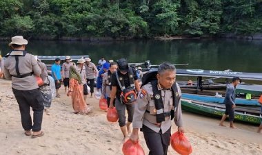 Jalankan Program Jelajah Riau Untuk Rakyat, Polda Riau Temukan 2 Desa Tanpa Listrik Di Kampar