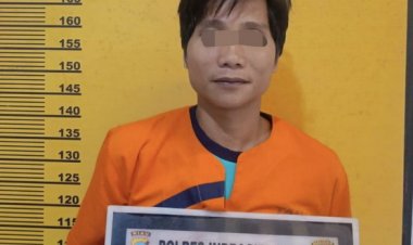 Bakar Lahan Hampir 1 Hektare, Polres Inhu Kembali Tangkap Petani Sawit Kali Ini Di Batang Gansal