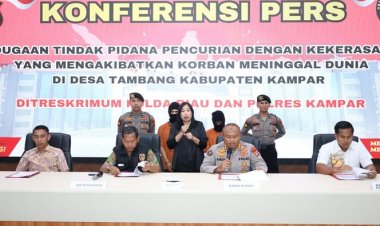 Tergiur Uang Arisan 40 Juta, 2 Pecandu Narkoba Nekat Bunuh Dan Rampok Emak-emak Di Kampar