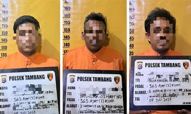 15 Rumah Jadi Korban, Polsek Tambang Berhasil Tangkap Komplotan Pencuri Atap Seng Di Kampar