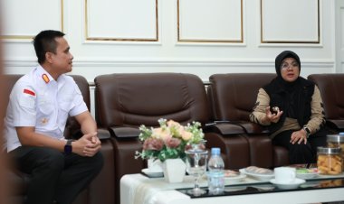 Kunjungi Kediaman Bupati, Kepala Rutan Kelas II B Siak Keluhkan Overkapasitas Penghuni Lapas Dan Krisis Air
