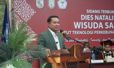 Hadiri Dies Natalies Ke 9 Kampus ITP2I, Wabup Pelalawan Dorong Perusahaan Prioritaskan Tenaga Kerja Lokal