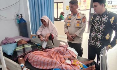 Pasang Jaring Di Tepian Sungai Lukut, Seorang Nelayan Tualang Nyaris Tewas Diterkam Buaya