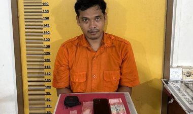 Selain Tindak 189 Pelanggar Lalu Lintas, Operasi Patuh Di Inhu Berbuah Penangkapan Bandar Sabu