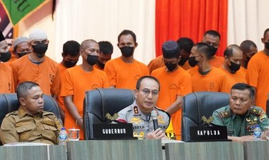 213 Hektare Lahan Di Riau Terbakar, Polda Riau Tetapkan 29 Orang Sebagai Tersangka