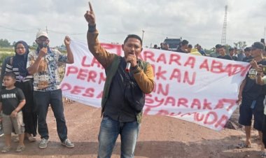 Tuntut Penyerahan Dana CSR, Polsek Teluk Meranti Jembatani Dialog Aliansi Pemuda Desa Kubangan Dan PT Arara Abadi