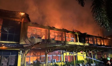 Tidak Menimbulkan Korban Jiwa, Polresta Pekanbaru Ungkap Kebakaran Gedung Disnaker Riau Akibat Korsleting Listrik