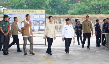 Kunjungan Kerja Ke Provinsi Riau, Wapres Gibran Tinjau Penanganan Karhutla Hingga Sekolah Rakyat