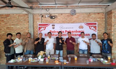 Tokoh Pemuda Dan Warga Pernah Terpapar Pemahaman Radikalisme Gelar FGD Nilai Nilai NKRI Bersama Polresta Pekanbaru