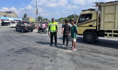 Kecelakaan Maut Terjadi Di Simpang Garuda Sakti, Mahasiswi Asal Sumbar Tewas Ditempat