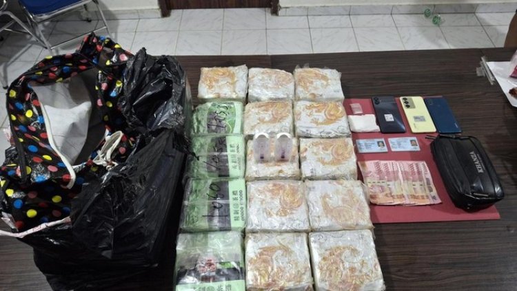Gagalkan Penyelundupan 15 Bungkus Sabu, Polda Riau Amankan 2 Kurir Di Kabupaten Kampar