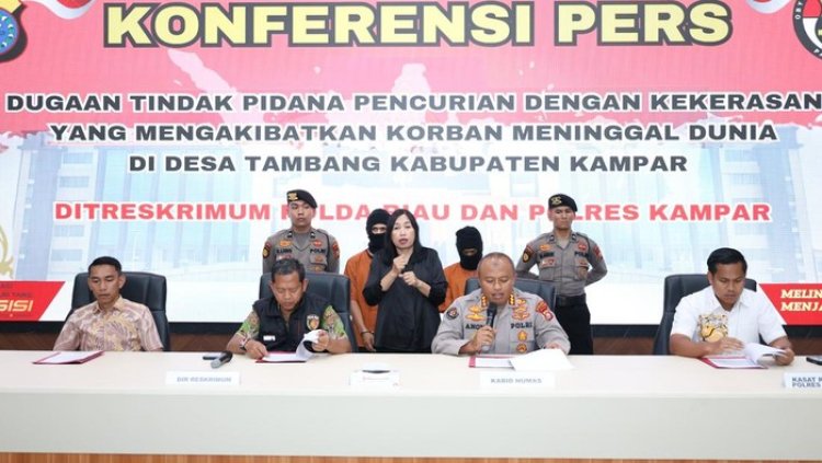 Tergiur Uang Arisan 40 Juta, 2 Pecandu Narkoba Nekat Bunuh Dan Rampok Emak-emak Di Kampar