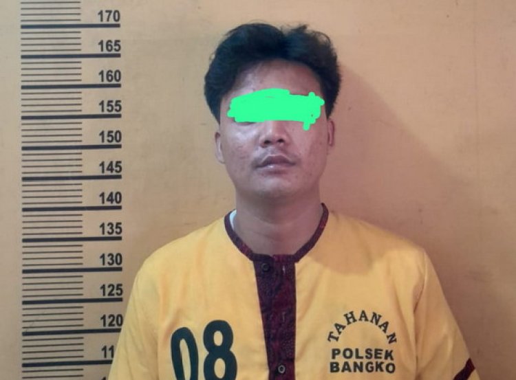 Rugikan Korban Rp1,8 Juta, Polsek Bangko Tangkap Pelaku Curas Bermodal Besi Di Parit Aman