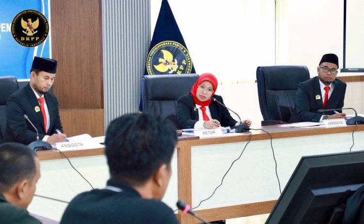 Dugaan Pelanggaran Kode Etik Penyelenggara Pemilu, DKPP Periksa Ketua Bawaslu Provinsi Riau