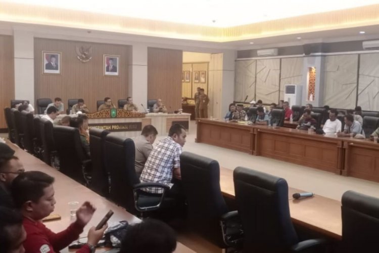 Diizinkan Audiensi Dengan Pemprov Riau, Masyarakat Sampaikan Keberatan Di Relokasi Dari Kawasan TNTN