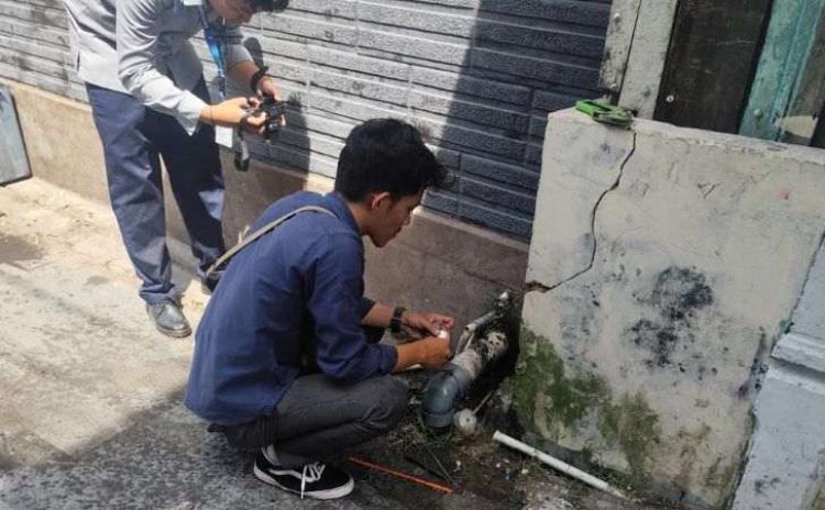 Ganggu Pelayanan Air Bersih Pekanbaru, PDAM Tirta Siak Tertibkan 13 Sambungan Air Ilegal
