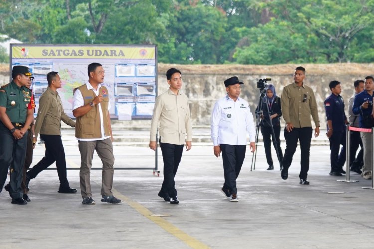 Kunjungan Kerja Ke Provinsi Riau, Wapres Gibran Tinjau Penanganan Karhutla Hingga Sekolah Rakyat