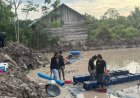 Tertibkan Tambang Emas Ilegal Di Kuantan Tengah, Polda Riau Amankan 3 Orang Pelaku