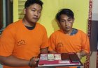 Sita 1,15 Gram Sabu, Polsek Lubuk Batu Jaya Inhu Tangkap Dua Pengedar Di Desa Pontian Mekar