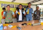Kurang Uang Untuk Beli Narkoba, Polresta Pekanbaru Tangkap Komplotan Pencuri Kabel Tembaga PLN