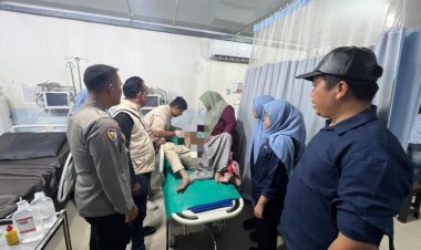 Nyaris Tewas Diamuk Massa, Polsek Tambang Berhasil Amankan Pelaku Curanmor Di Desa Kualu