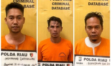 Salahgunakan Surat Rekomendasi Nelayan, Polda Riau Tangkap 3 Pelaku Penyelewengan BBM Subsidi Di Rokan Hilir