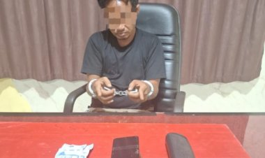 Edarkan Narkoba Di Desa Jalur Patah, Polres Kuansing Amankan Satu Orang Pelaku