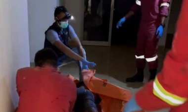 Diduga Tersengat Listrik, Jasad Gulo Ditemukan Membusuk Di Plafon Gedung Mahligai Bungsu Bangkinang