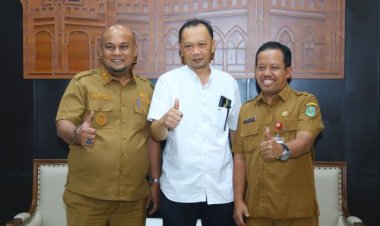 Targetkan 52 Persen Pengelolaan Sampah, Wabup Siak Terima Kunjungan Direktur Mutu Air KLH RI
