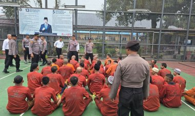 Imbas Renovasi Rutan, Lapas Kelas IIA Bangkinang Terima 93 Tahanan Dari Polres Kampar