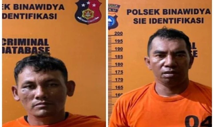 Beraksi Di 11 Lokasi Berbeda, Polresta Pekanbaru Berhasil Amankan 2 Orang Pelaku Curanmor