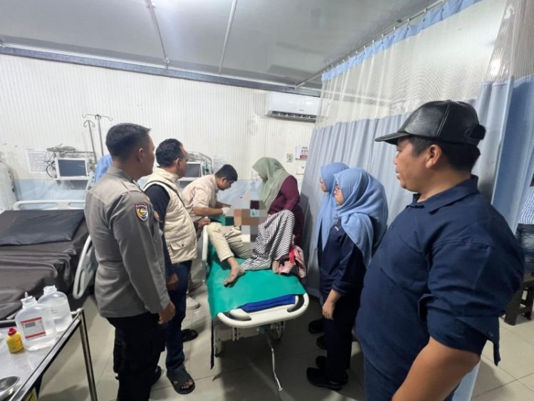 Nyaris Tewas Diamuk Massa, Polsek Tambang Berhasil Amankan Pelaku Curanmor Di Desa Kualu