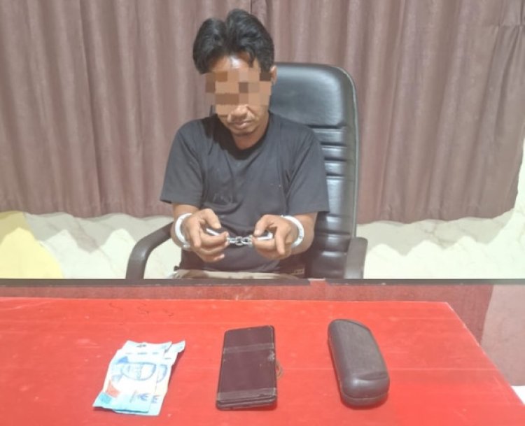 Edarkan Narkoba Di Desa Jalur Patah, Polres Kuansing Amankan Satu Orang Pelaku