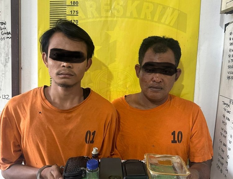 Sita 12 Paket Sabu, Polres Inhu Kembali Ringkus Residivis Narkoba Baru Bebas 4 Bulan