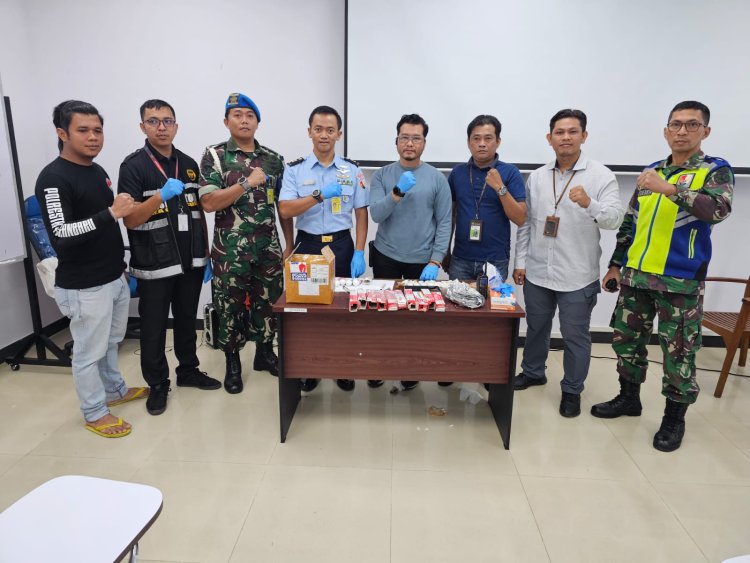 Hanya Dalam 12 Hari, Aparat Gabungan Bandara SSK II Pekanbaru Gagalkan Penyelundupan 11,3 Kg Sabu & Ekstasi