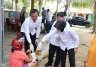Cegah Rabies, Dinas Perkebunan Kolaborasi Bersama Polres Pelalawan Lakukan Vaksinasi 157 Anjing Dan Kucing