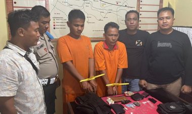 Terciduk Edarkan Narkoba Di Kuantan Hilir, Kepala Dusun Desa Rawang Bonto Ditangkap Polisi