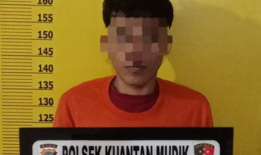 Amankan 5 Paket Narkoba Siap Edar, Polsek Kuantan Mudik Tangkap Pengedar Sabu Di Desa Seberang Pantai