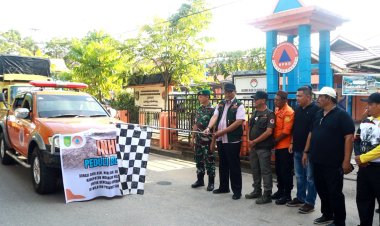 Pemkab Inhil Lepas Bantuan Kemanusiaan untuk Korban Bencana Aceh, Sumut, Dan Sumbar