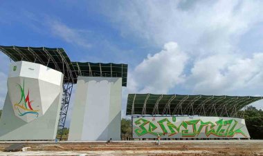 Persiapan Kejurnas Tahun 2026, Dispora Riau Tuntaskan Pembangunan Venue Panjat Tebing Bertaraf Internasional