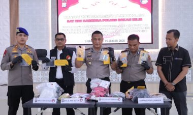 Bongkar Jaringan Narkoba Internasional, Polres Rohil Gagalkan Peredaran Sabu 3,98 Kg Hingga 10 Ribu Butir Happy Five